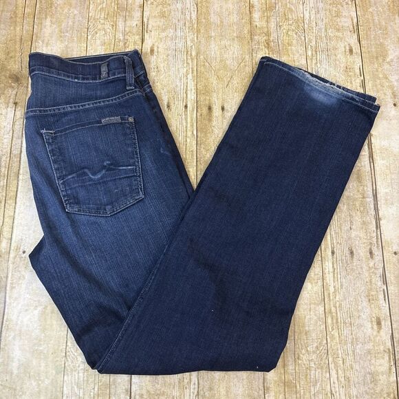 7 For All Mankind Jeans Austyn Mens Size 30 (31X32) - Picture 2 of 13